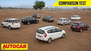 Lodgy VS Mobilio VS Innova VS Ertiga VS Xylo VS Aria VS Evalia VS Enjoy | Autocar India