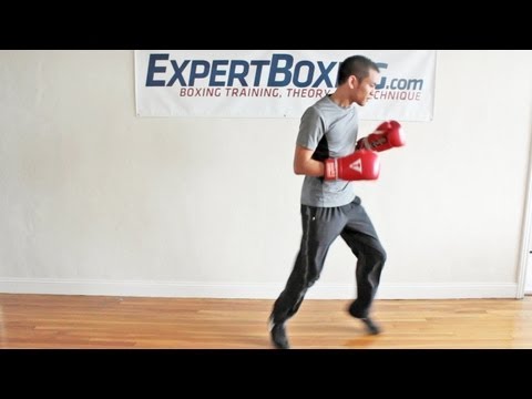 Boxing Bounce Footwork - the "pendulum" step