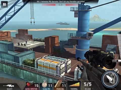 Kill Shot Bravo Region 18 Primary Mission 6 - Kill 1 Helmeted MG Operator. Dont Let Friendlies Die