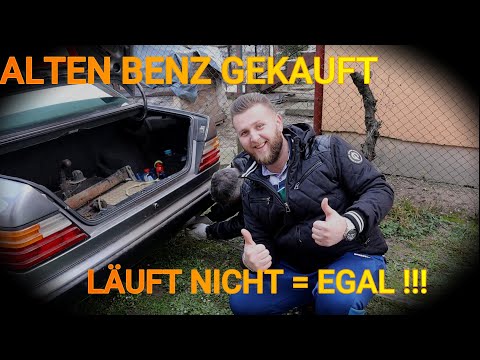 Ungesehen gekauft + Motor läuft nicht-Mercedes w124 300E