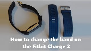 How to change the band on the Fitbit Charge 2
