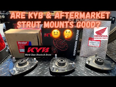 Why Not to Buy Cheap Strut Mounts - kYB let me down - Honda