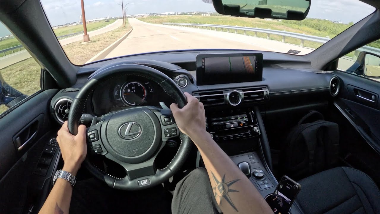 2021 Lexus IS 350 F Sport - POV Driving Impressions