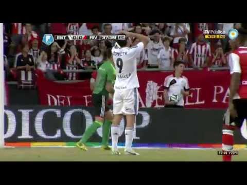 Chichizola ataja el penal de Carrillo. Estudiantes 0 - River 0 | Torneo Final 2014 - Fecha 14