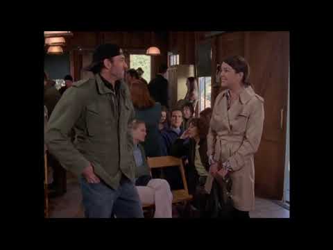 Luke & Lorelai Scenes - (Part 1) 7x18 Hay Bale Maze