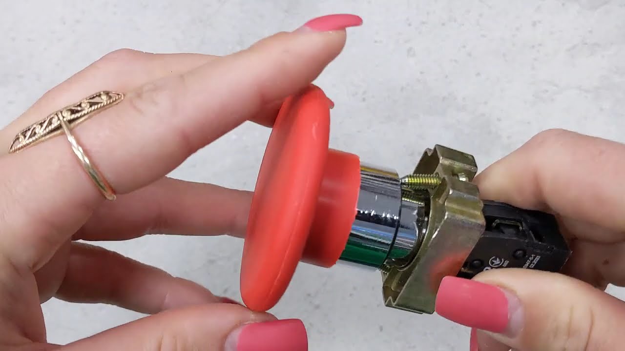 Кнопка "Стоп" АСКО-УКРЕМ XB2-BR42 красная "грибок" A0140010015