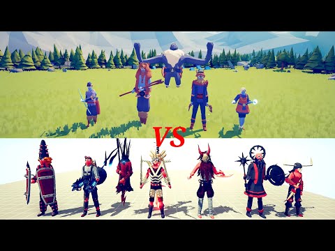 EVIL Team vs ICE Team \ Totally accurate battle simulator TABS