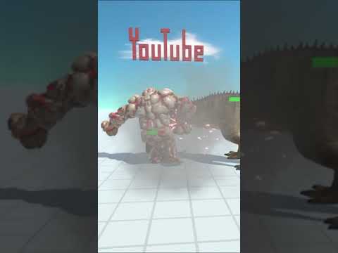 ARBS Shorts｜Carcharodontosaurus VS Lava Golem