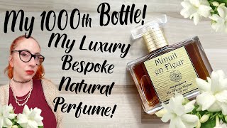 MY 1000th FRAGRANCE BOTTLE- Luxury Bespoke Natural Perfume from La Via del Profumo! Minuit en Fleur