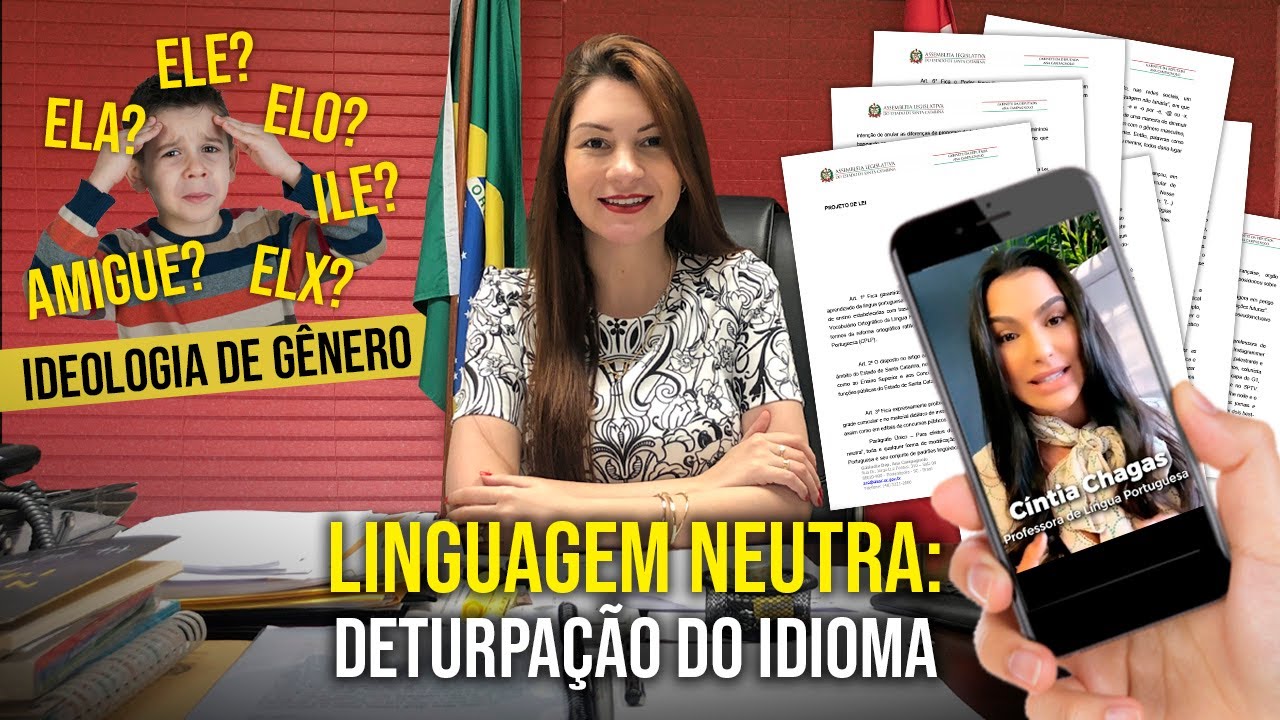 Linguagem neutra: deturpação do idioma | Dep. Ana Campagnolo