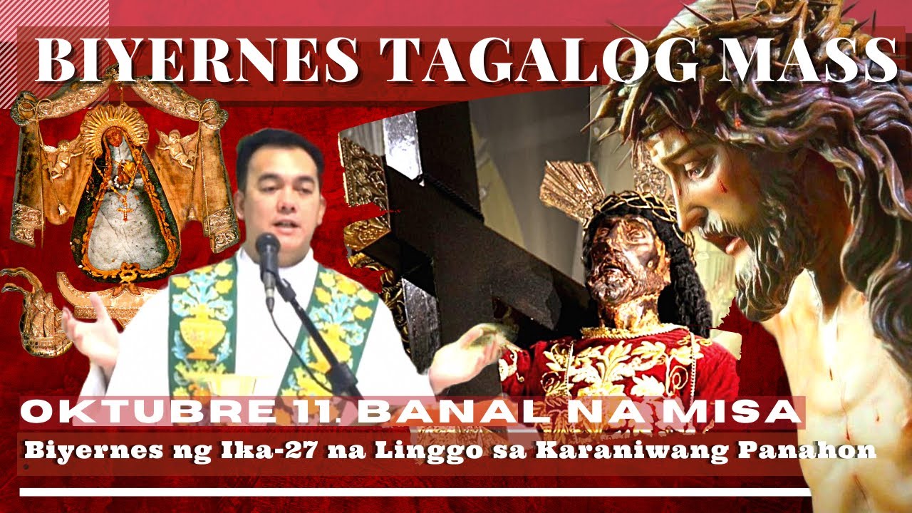 CATHOLIC CHURCH LIVE MASS TODAY || Oct  11  FRIDAY MASS  ||  REV FR DOUGLAS BADONG