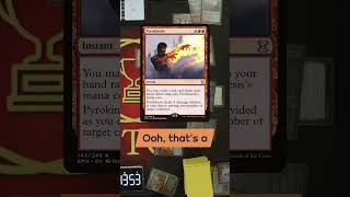 PUNISHED right away 🤣 #mtg #duelcommander #magicthegathering #bitzelberg