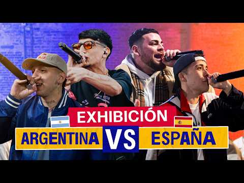 GAZIR y MNAK vs MECHA y STUART | Exhibición | Red Bull Batalla