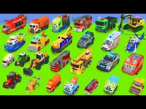 Koparka, Ciągnik,  ciężarówka zabawki, dźwig Bagrownica - Zabawki strażackie -  Excavator Toys