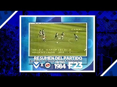 RESUMEN | Velez 2 Vs Argentinos 1 | Metropolitano 1984 | Fecha 23