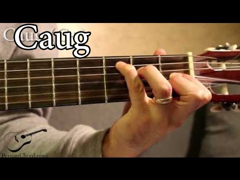 Caug Chord on Guitar (C+)