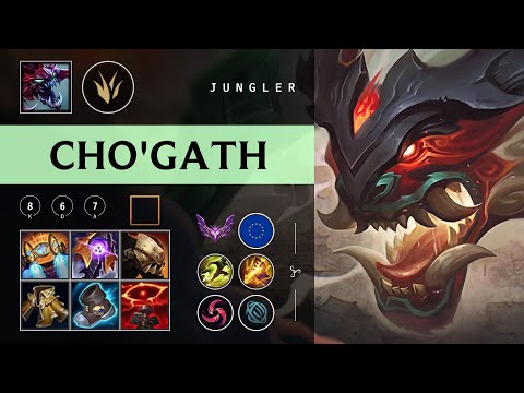 Cho'Gath Jungle vs Viego - EUW Master Patch 26.03