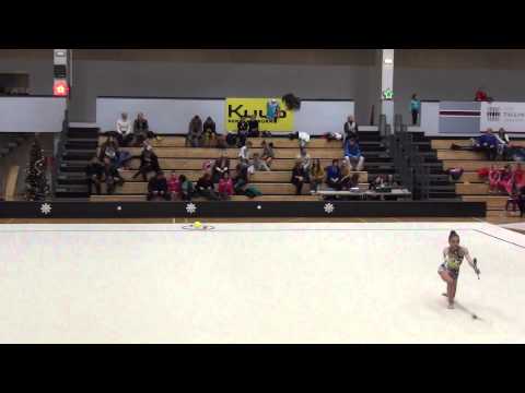 Marija Gardiuk LTU  clubs senior  Nord Christmas Cup 2013