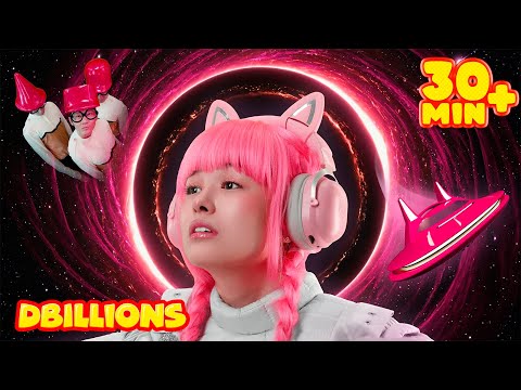 D Billions, WeeTwinz - Space Kitty (Meow Meow) | Mega Compilation | D Billions Kids Songs
