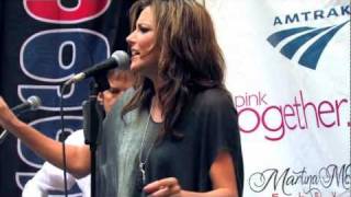 Martina Mcbride Performs "You Can Get Your Lovin' Right Here" at Union Station in Chicago