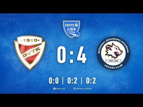 Gólösszefoglaló - EL 149 - DVTK Jegesmedvék - Budapest Jégkorong Akadémia HC 0-4 20240114