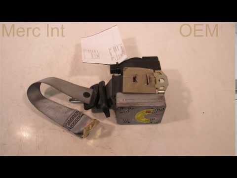 2001 Mercedes S500 LH REAR SEAT BELT GREY 220TYPE - mi.wreckingsolutions.com Used OEM Mercede... OEM