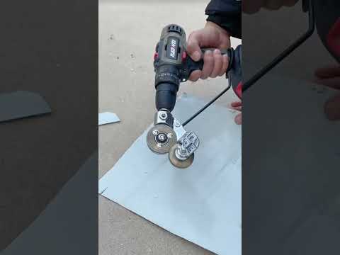 Electric Drill Plate Cutter⁠ 🔥Product Link in Description & Comments!🔥