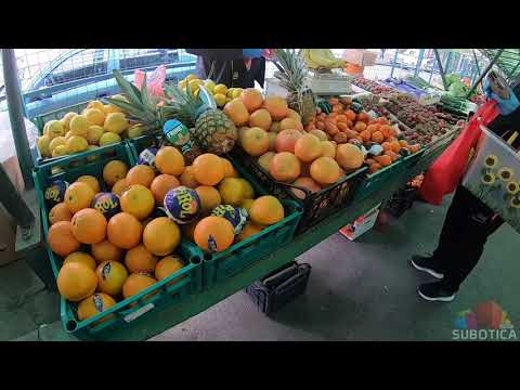 Zelene pijace u Subotici i na Paliću su ponovo otvorene...