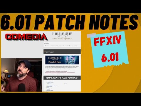 FFXIV 6.01 Patch Notes Endwalker