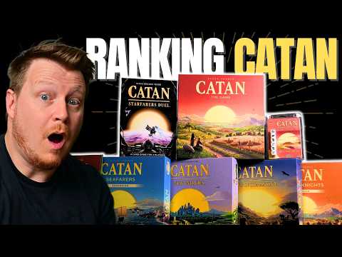 I've Played Them All! CATAN Games & Expansions Ultimate Ranking