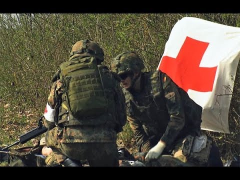 Informationslehrübung des Sanitätsdienst der Bundeswehr - Impressionen