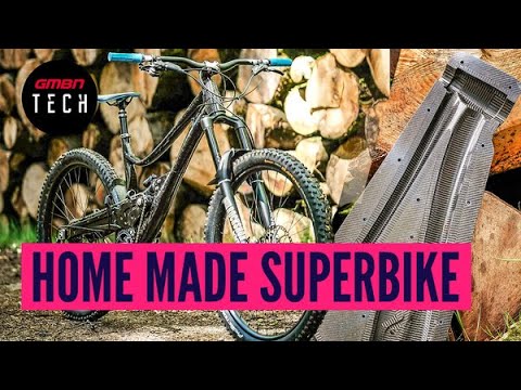 The Homemade Super Bike Built From Scratch! | Insane Fully Custom Carbon Mountain Bike