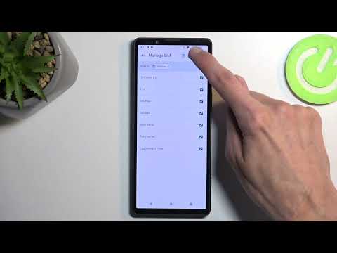 How to Import Contacts from SIM on SONY Xperia 5 V?