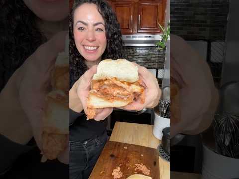 Easy Vodka Chicken Parm Sandwich Recipe