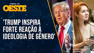 Ana Campagnolo defende avanço de Trump contra patrulha woke: 'Inspira forte reação'