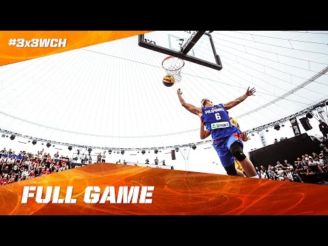 Romania vs Philippines - Full Game - 2016 FIBA 3x3 World Championships | 3x3 Basketball