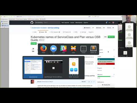 Kubernetes SIG Service Catalog 20170828