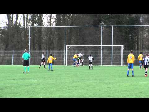 Zwaluwen D1 - FC Zoetermeer D1 dd 7-3-2015