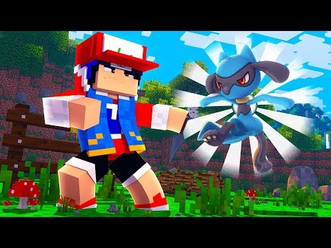 Minecraft: CAPTUREI UM RIOLU - POKEMON FUTURE #07 « Nitro »