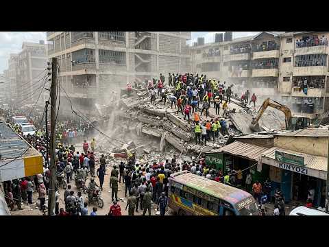 Nairobi Building Collapse in Eastleigh, Kenya, Triggers Urgent Search and Rescue for Trapped People