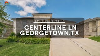 MLS House Tour: 2101 Centerline Ln in Georgetown, TX.- Single-Story Stunner!