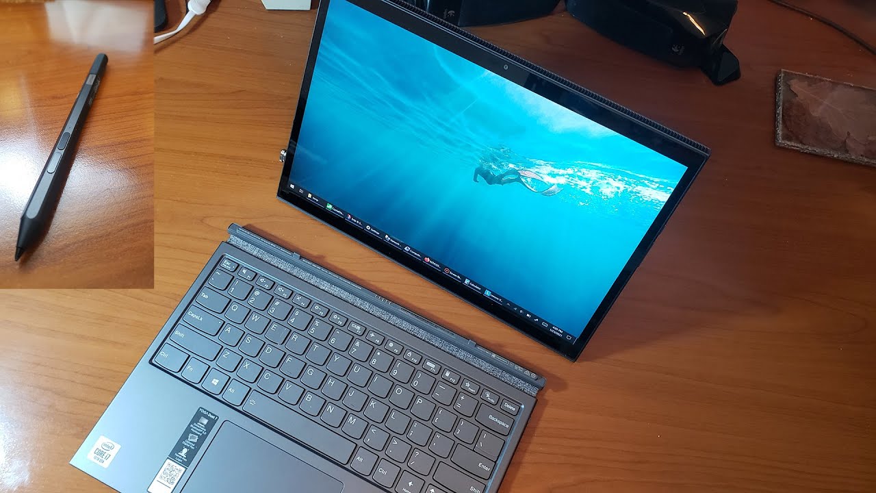 Lenovo Yoga Duet 7i Review -  Tablet Laptop  2 in 1 -  2K Display - Windows 10