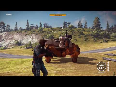 Just Cause 3 DLC Mech Land Assault - conquering territories