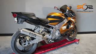 02 03 Kawasaki Ninja ZX9R ZX900 EVAP Emissions Can Canister Vacuum