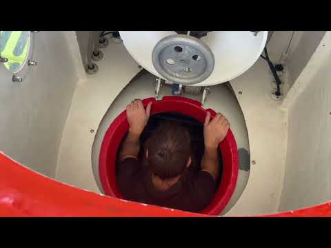 Pisces VI Submarine visit for MarineSciCamp