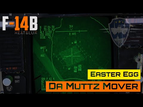DCS World - F-14 - "Da Muttz Mover" Easter Egg
