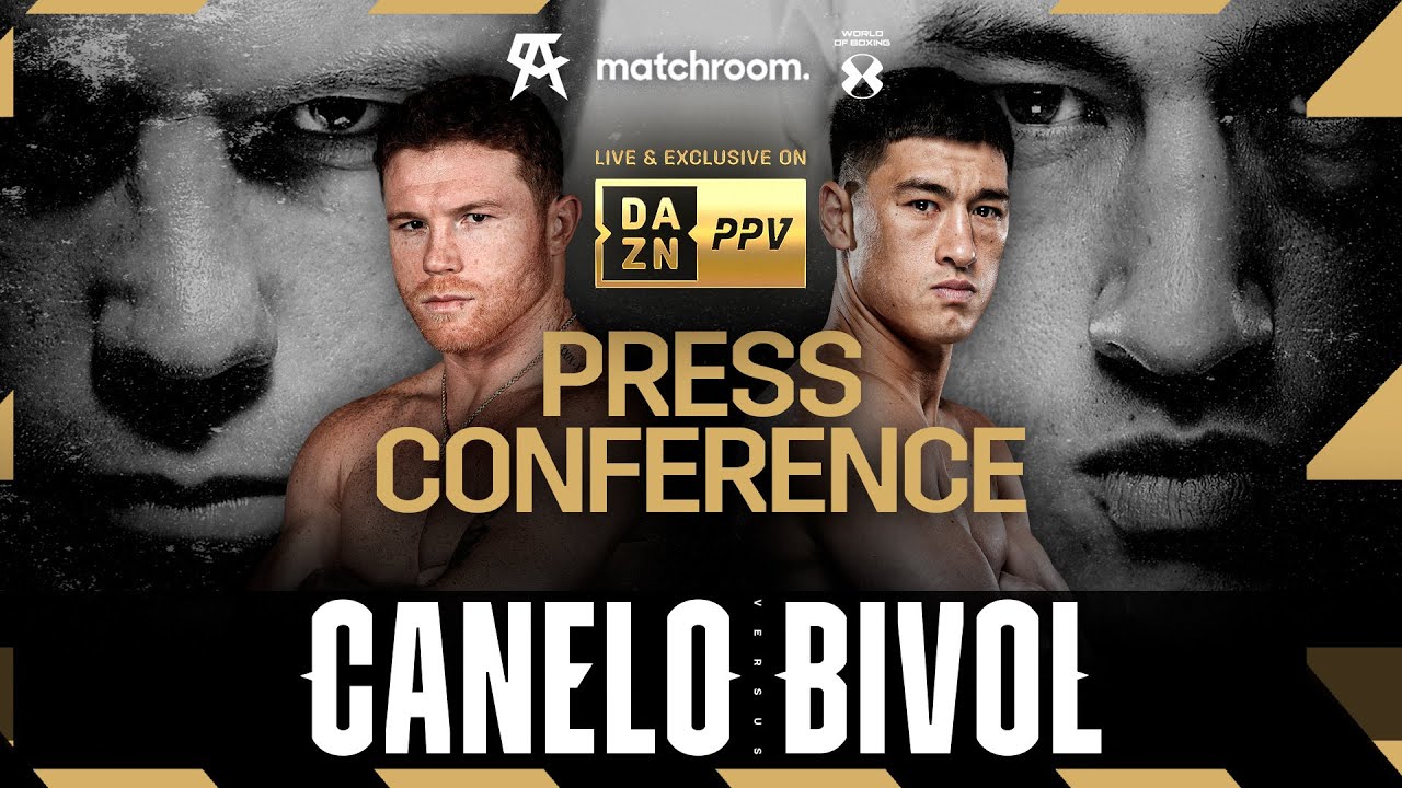 Canelo Alvarez vs Dmitry Bivol launch press conference (video)