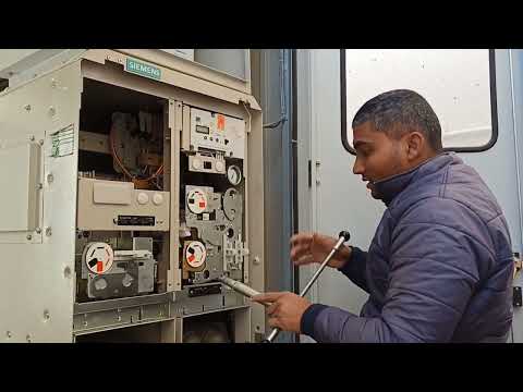 RMU 11kv testing & operation, ring main unit