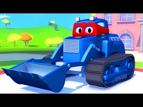 Samochody bajka - Carl Transform i Czołg Karl w Miasto Samochodów