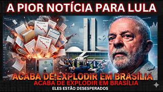 BOMBA - URGENTE - Lula Fica em Desespero Com Péssima Notícia Explosiva!